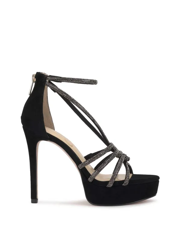 Suvrie Platform in Black sold by Jessica Simpson