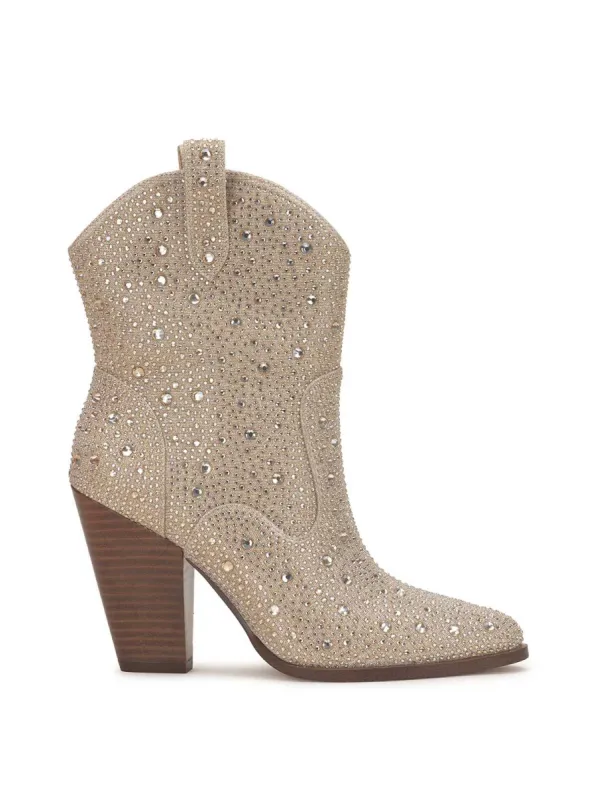 Cissely Western Bootie in Champagne sold by Jessica Simpson