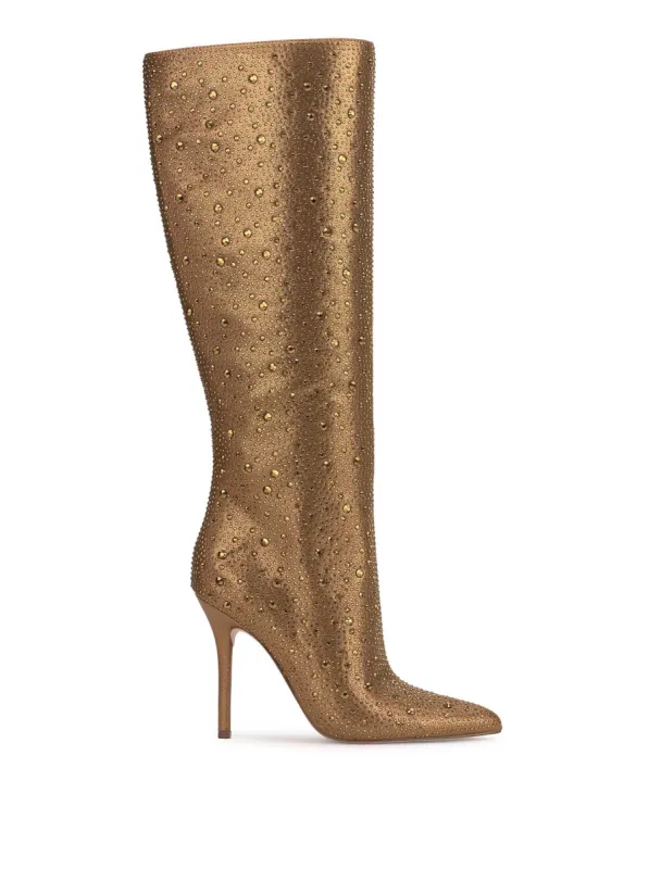 Laurel Knee High Boot in Bronze sold by Jessica Simpson
