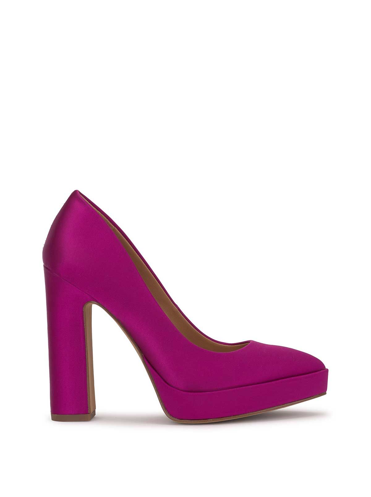 Glynis Platform Pump in Berry Blast sold by Jessica Simpson
