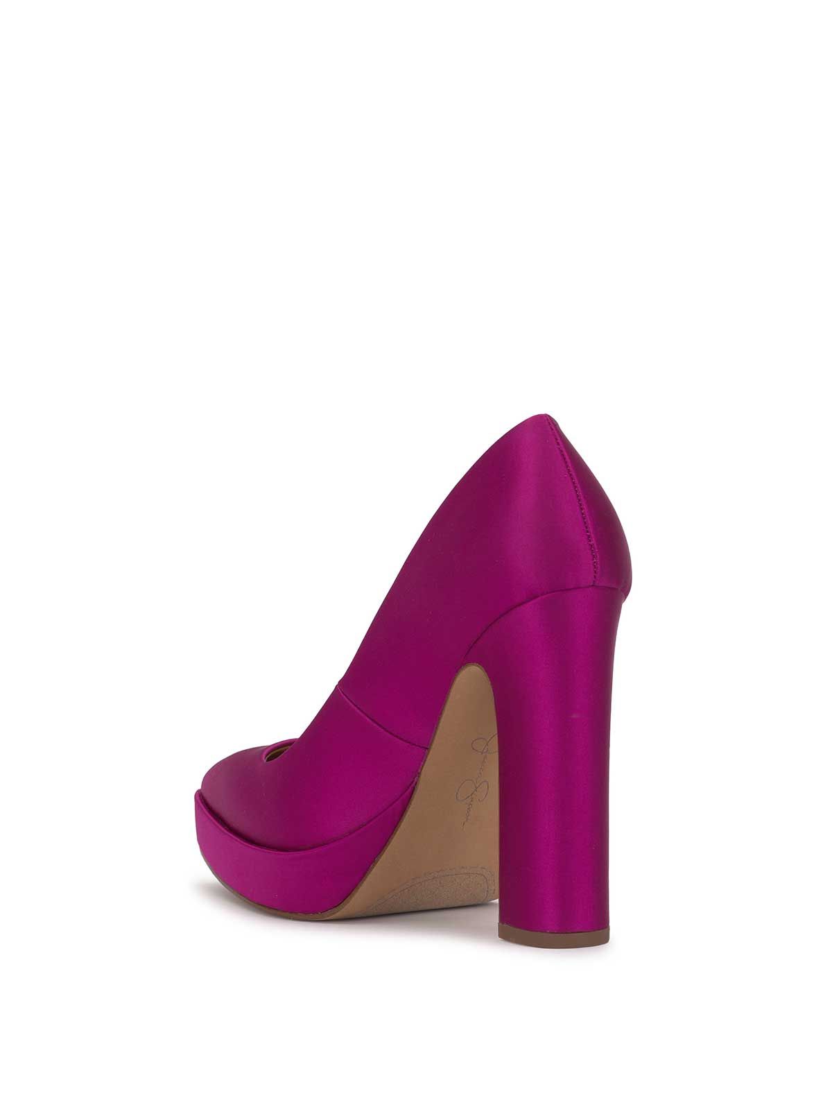 Glynis Platform Pump in Berry Blast sold by Jessica Simpson product image thumbnail 3