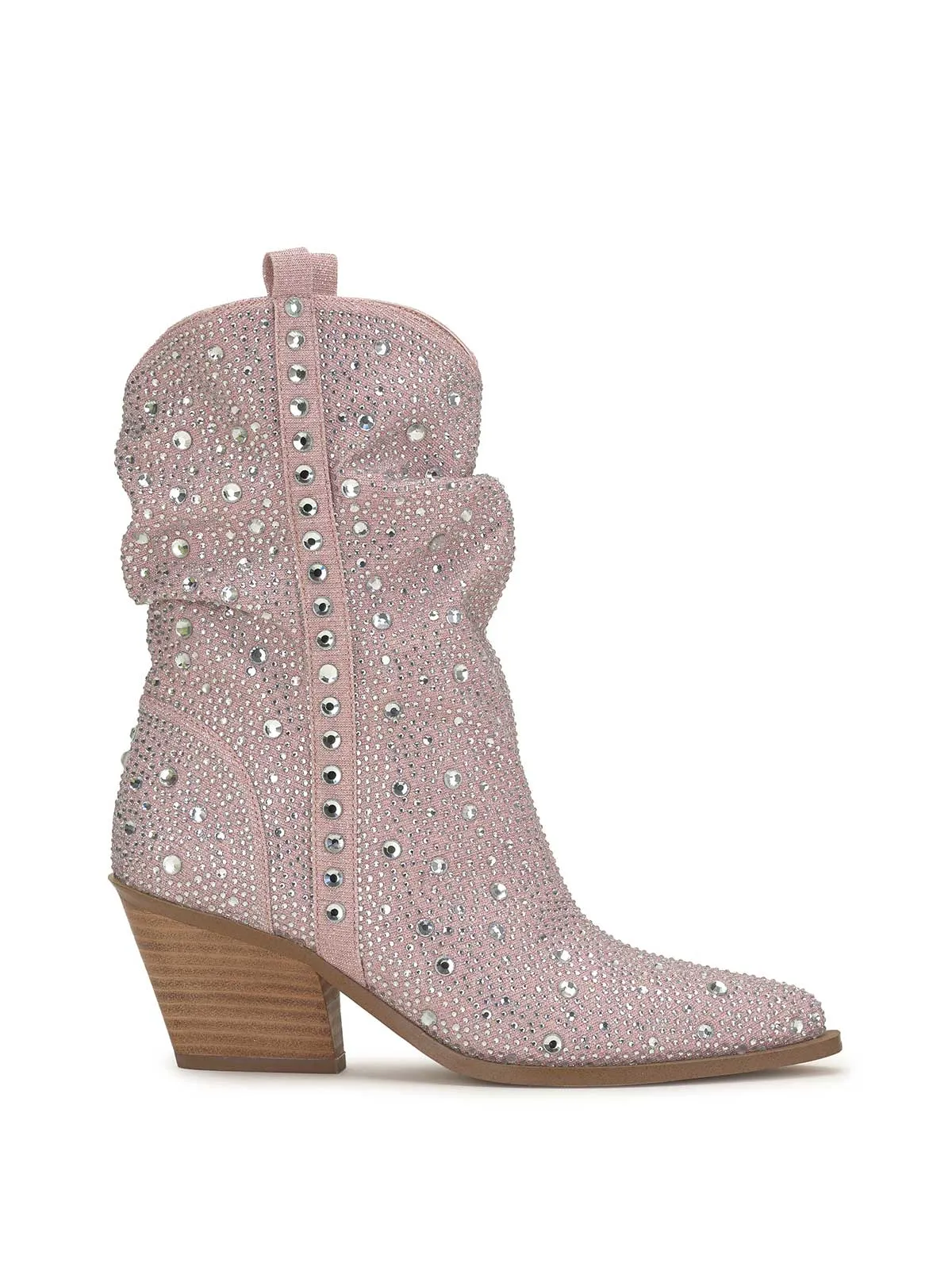 Zellya Western Bootie in Blush sold by Jessica Simpson