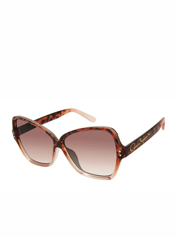 Stylish Butterfly Sunglasses in Rose Tortoise sold by Jessica Simpson