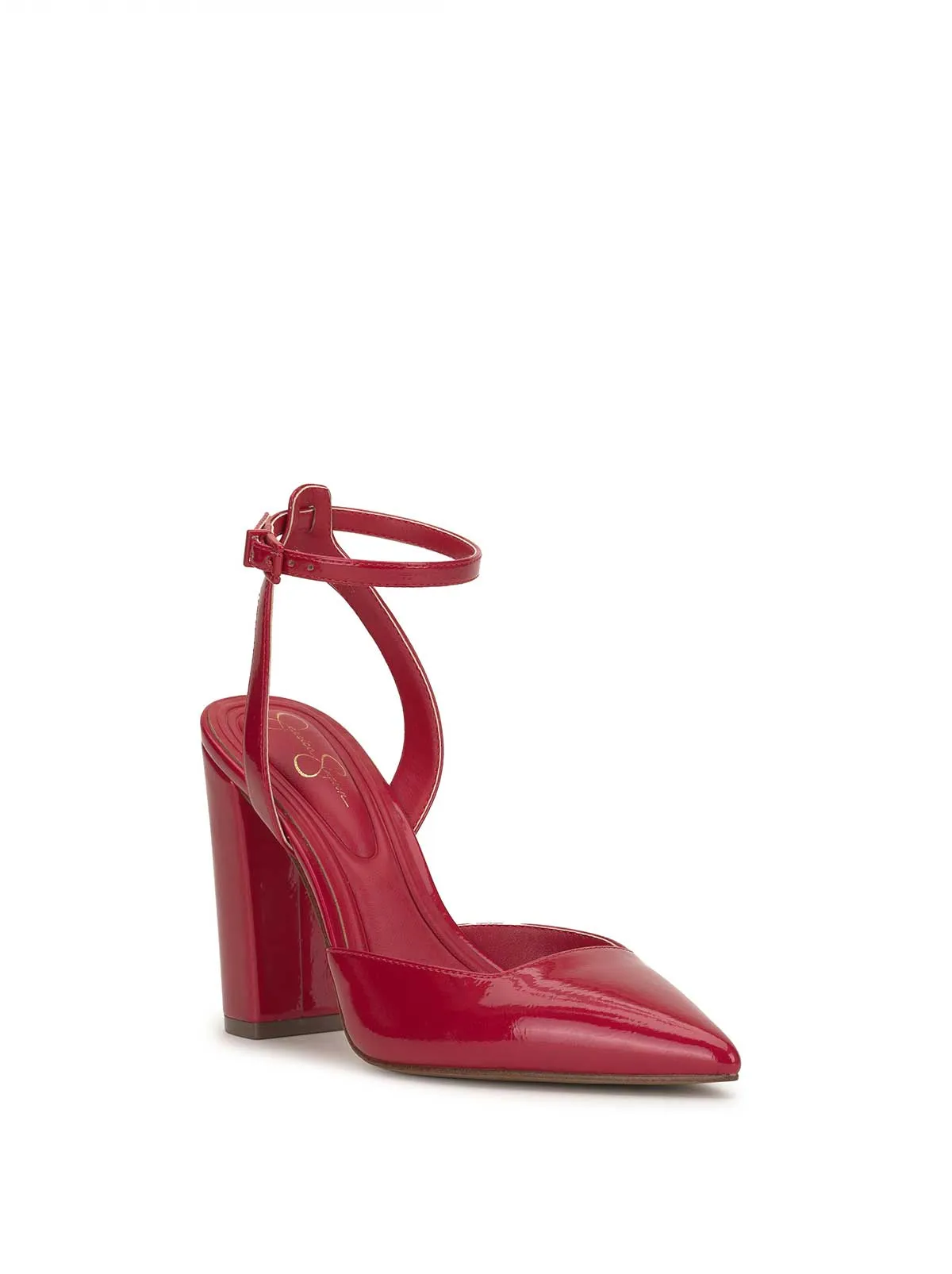 Nazela Pump in Red Muse sold by Jessica Simpson product image thumbnail 4