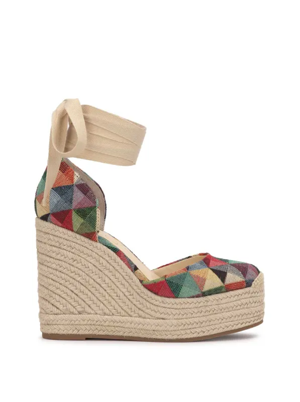 Weyla Espadrille Wedge in Prism sold by Jessica Simpson