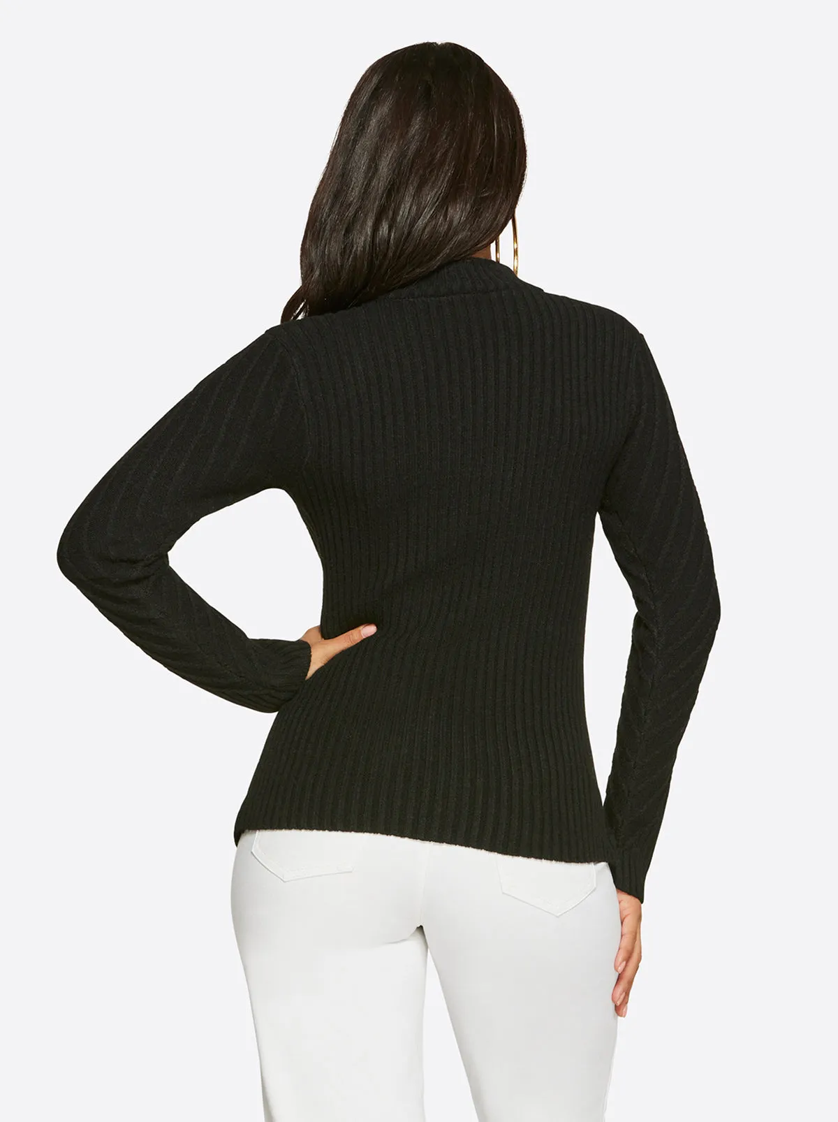 Adena Sweater in Black sold by Jessica Simpson product image thumbnail 3