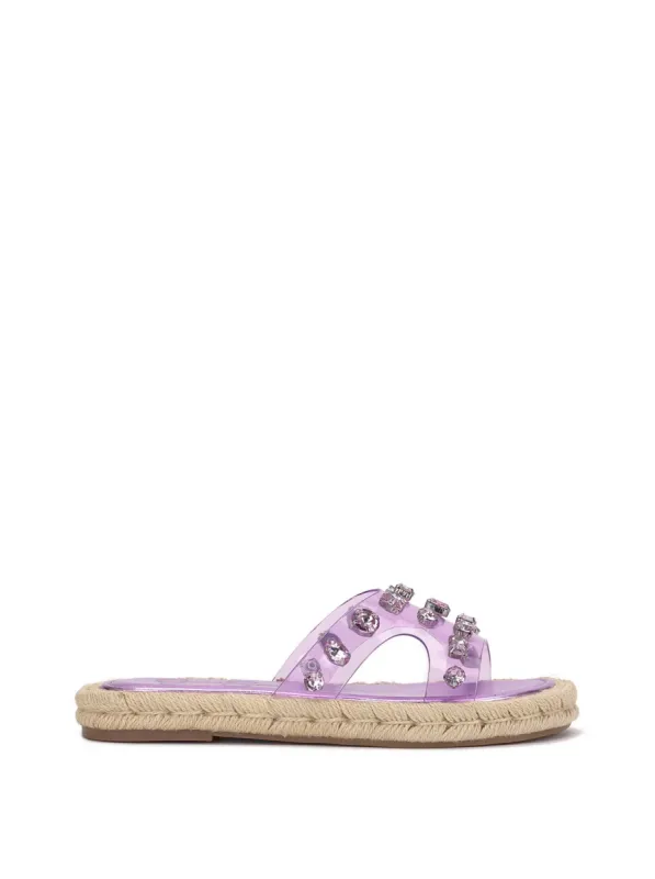 Jinka Espadrille Sandal in Purple sold by Jessica Simpson