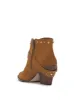 Pivvy Western Buckle Bootie in Brown Sugar sold by Jessica Simpson