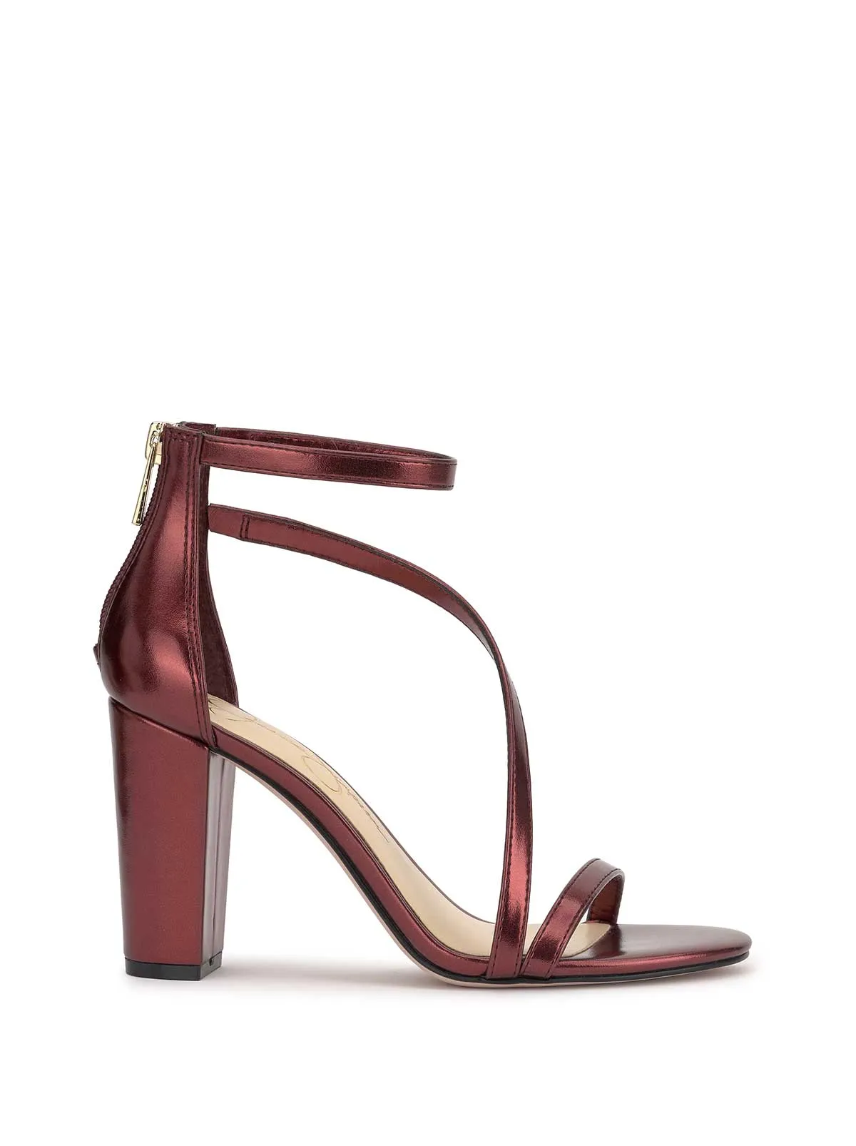 Sloyan High Heel Sandal in Oxblood sold by Jessica Simpson