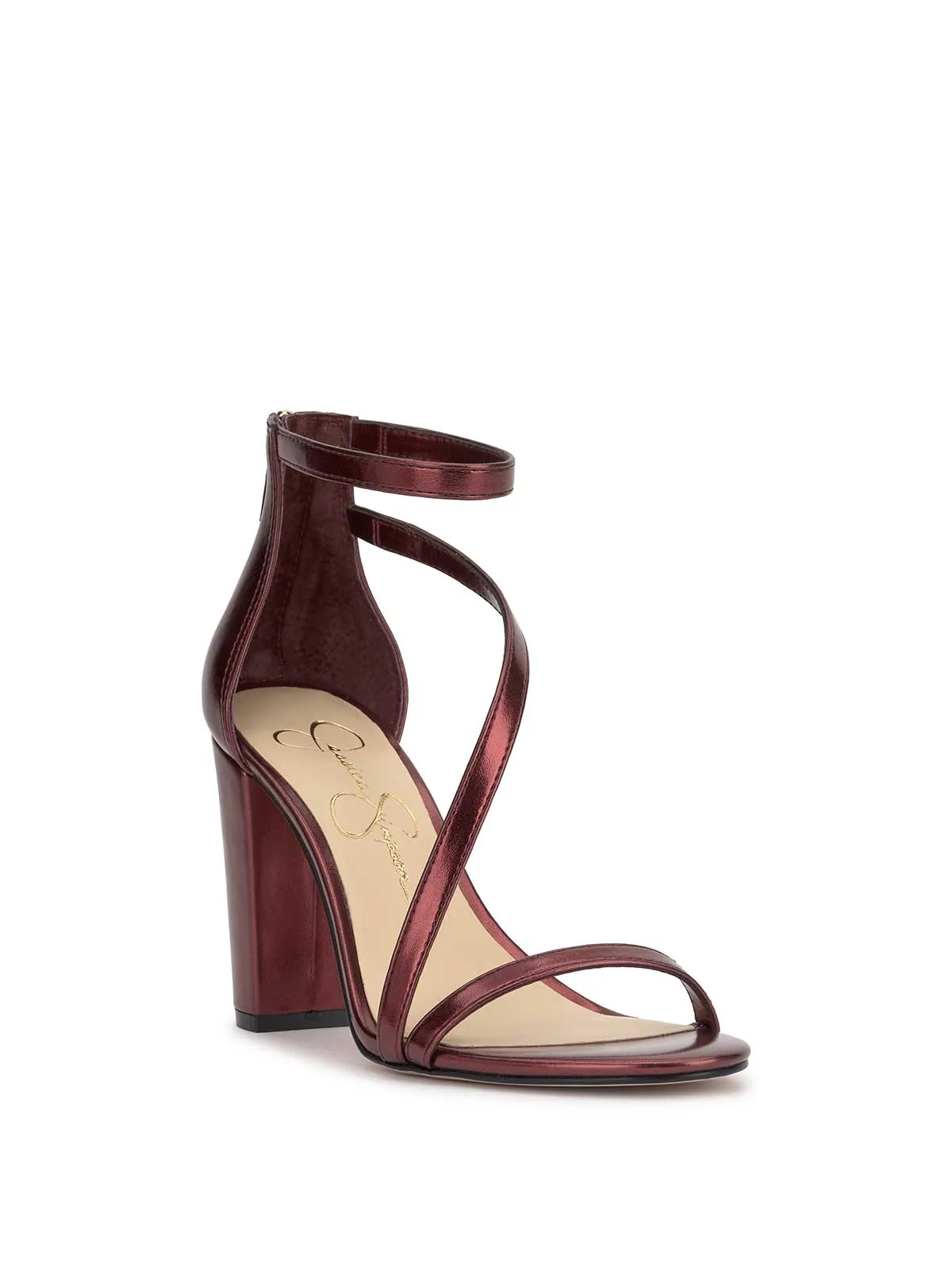 Sloyan High Heel Sandal in Oxblood sold by Jessica Simpson product image thumbnail 2