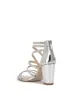 Stassey Sandal in Silver sold by Jessica Simpson