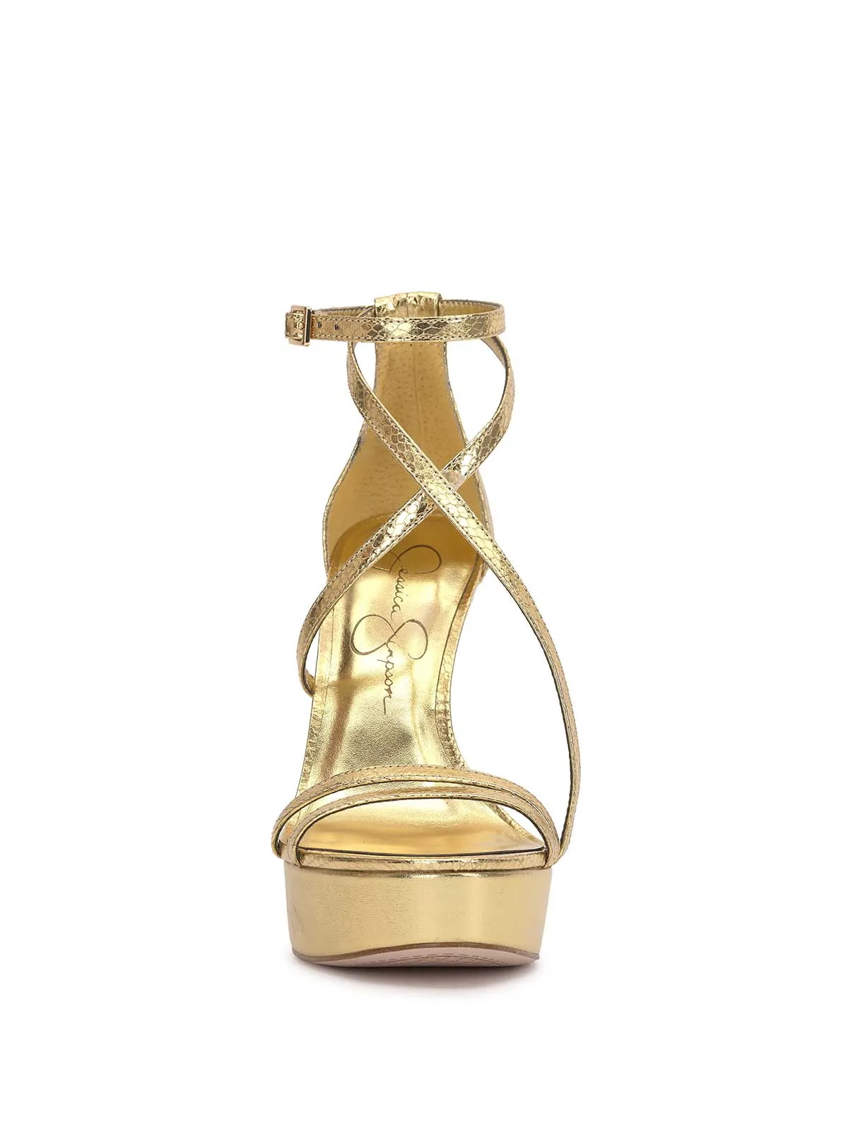 Jewelria Platform Sandal in Gold sold by Jessica Simpson product image thumbnail 2