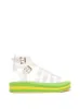 Bimala Sandal in Green sold by Jessica Simpson