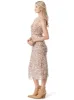 Aubrier Dress in Cartoon Florals sold by Jessica Simpson