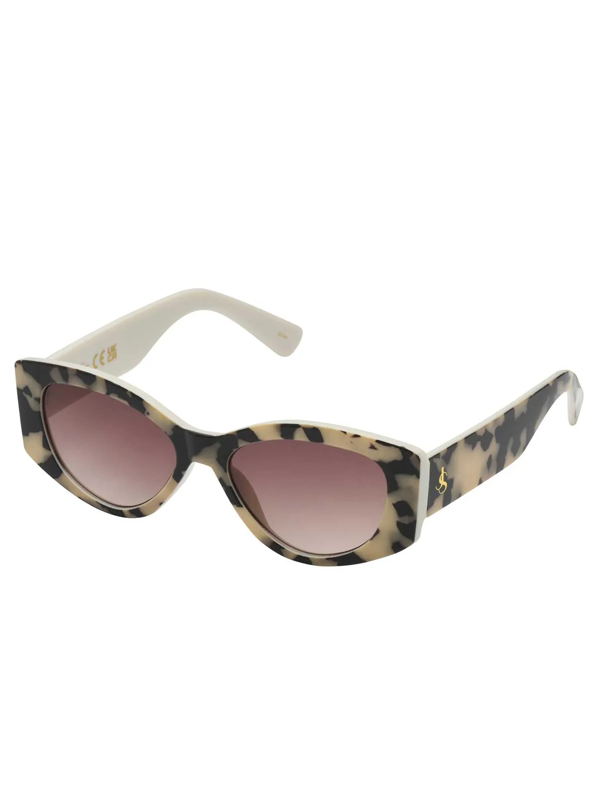 Slim Cat Eye Sunglasses in Animal Print sold by Jessica Simpson
