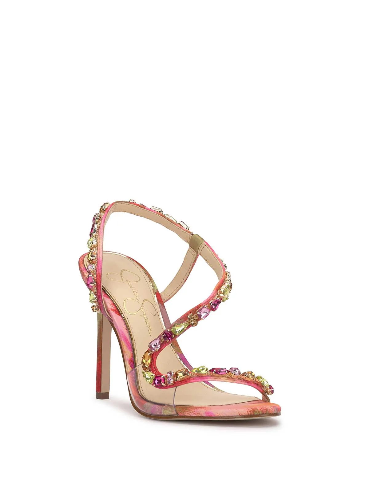 Jaycin High Heel in Pink Floral sold by Jessica Simpson product image thumbnail 5