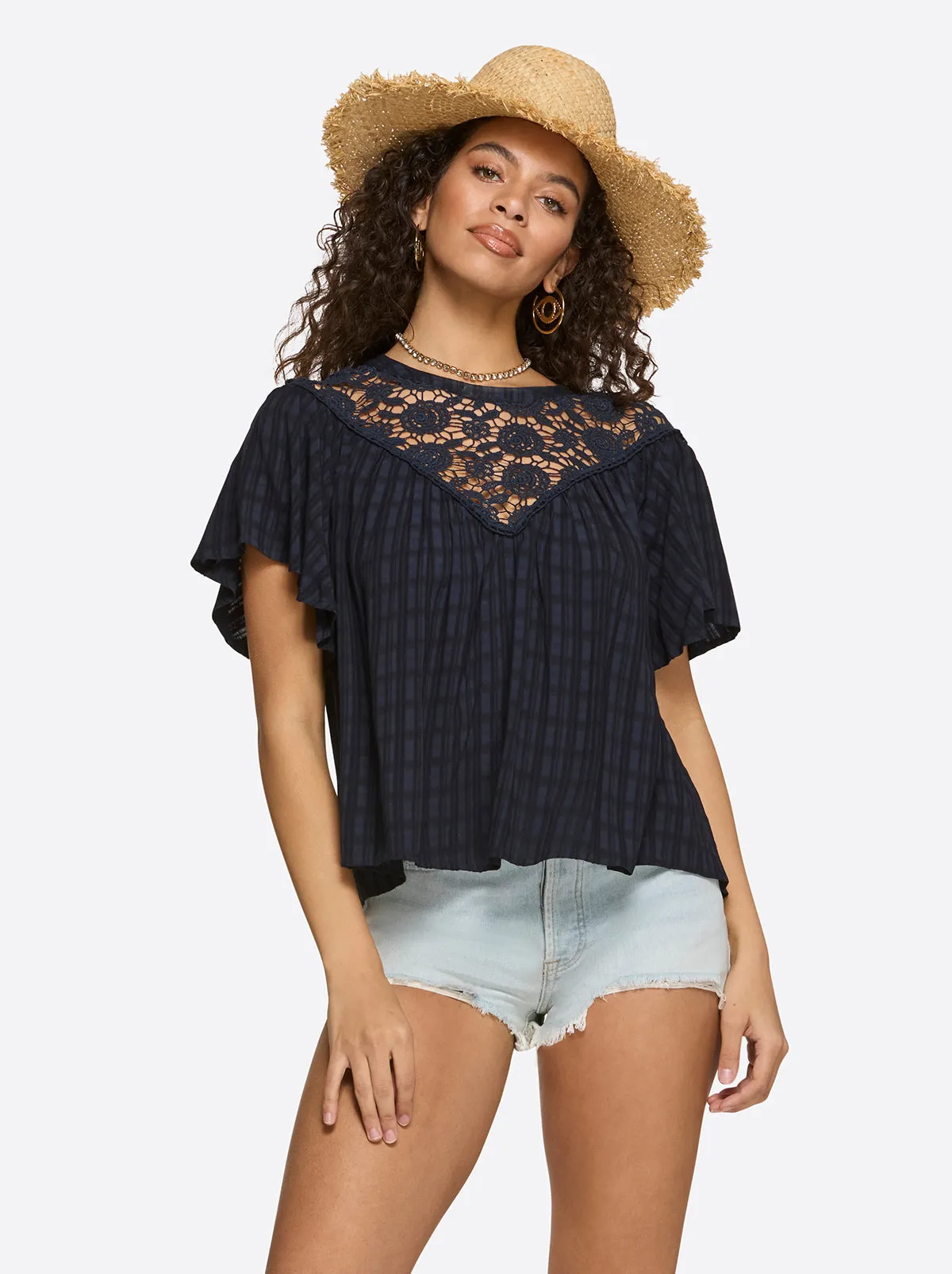 Camden Top in Night Sky sold by Jessica Simpson