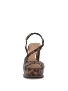 Gafira Platform Sandal in Leopard sold by Jessica Simpson