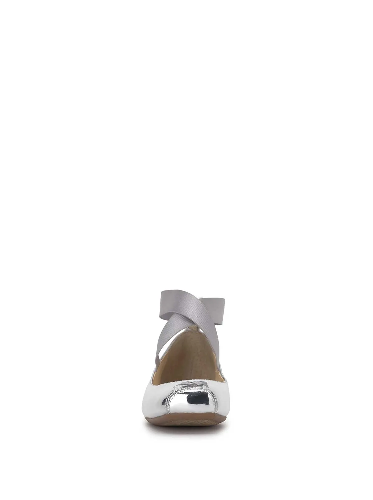 Mandalaye Ballet Flat in Silver sold by Jessica Simpson product image thumbnail 2
