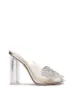 Saidah Block Heel in Clear sold by Jessica Simpson
