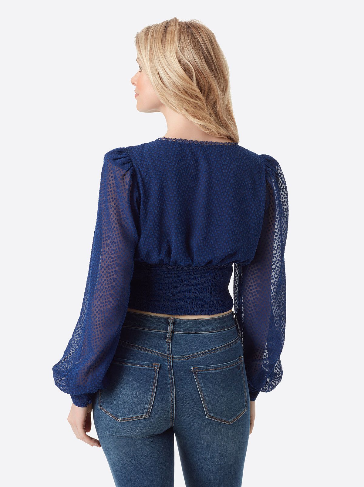 Larira Shirt in Ocean Cavern sold by Jessica Simpson product image thumbnail 3