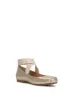 Mandalaye Ballet Flat in Champagne sold by Jessica Simpson
