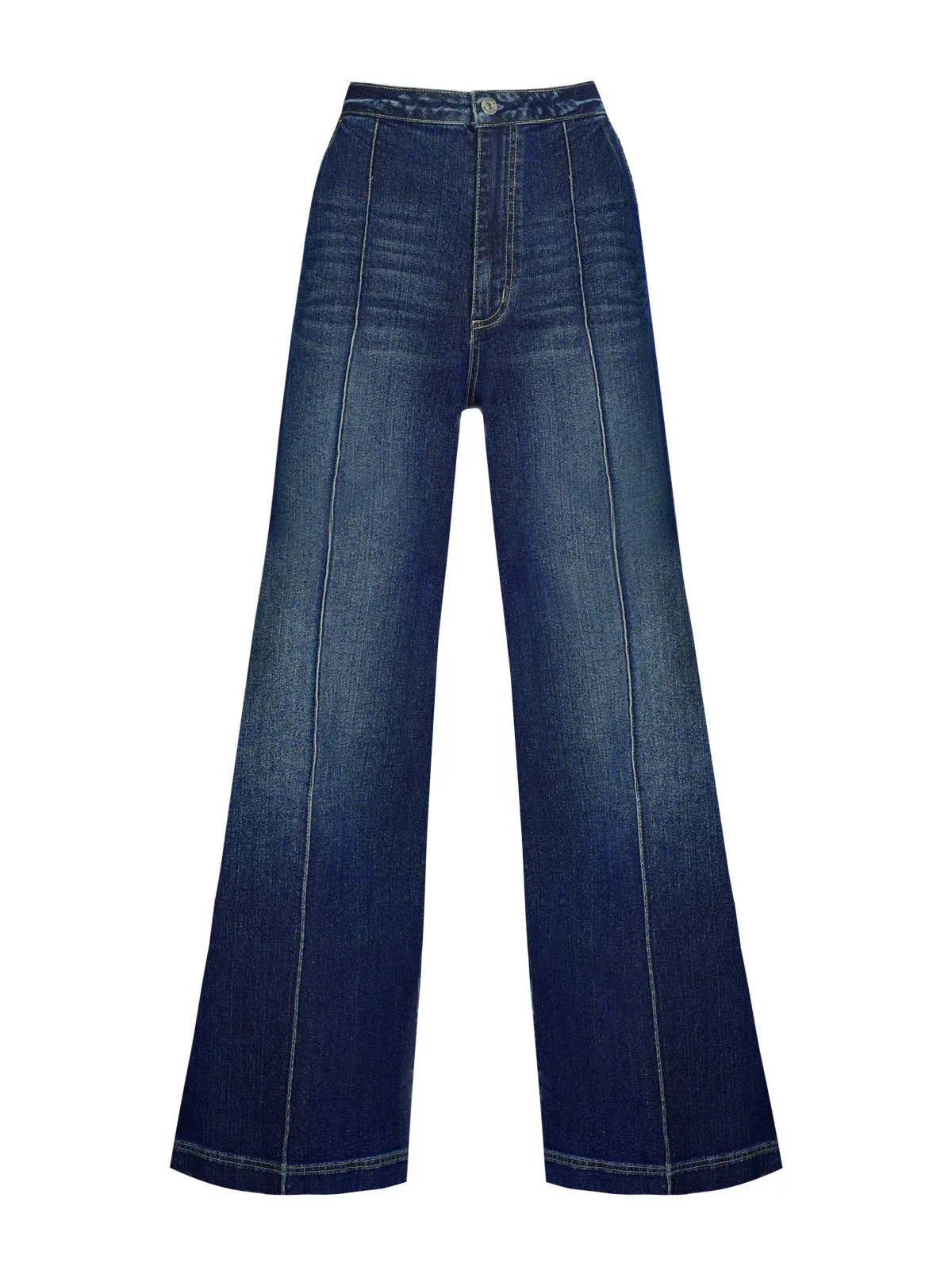 Spirit Super Wide Leg Jean in Soul Mate sold by Jessica Simpson product image thumbnail 2
