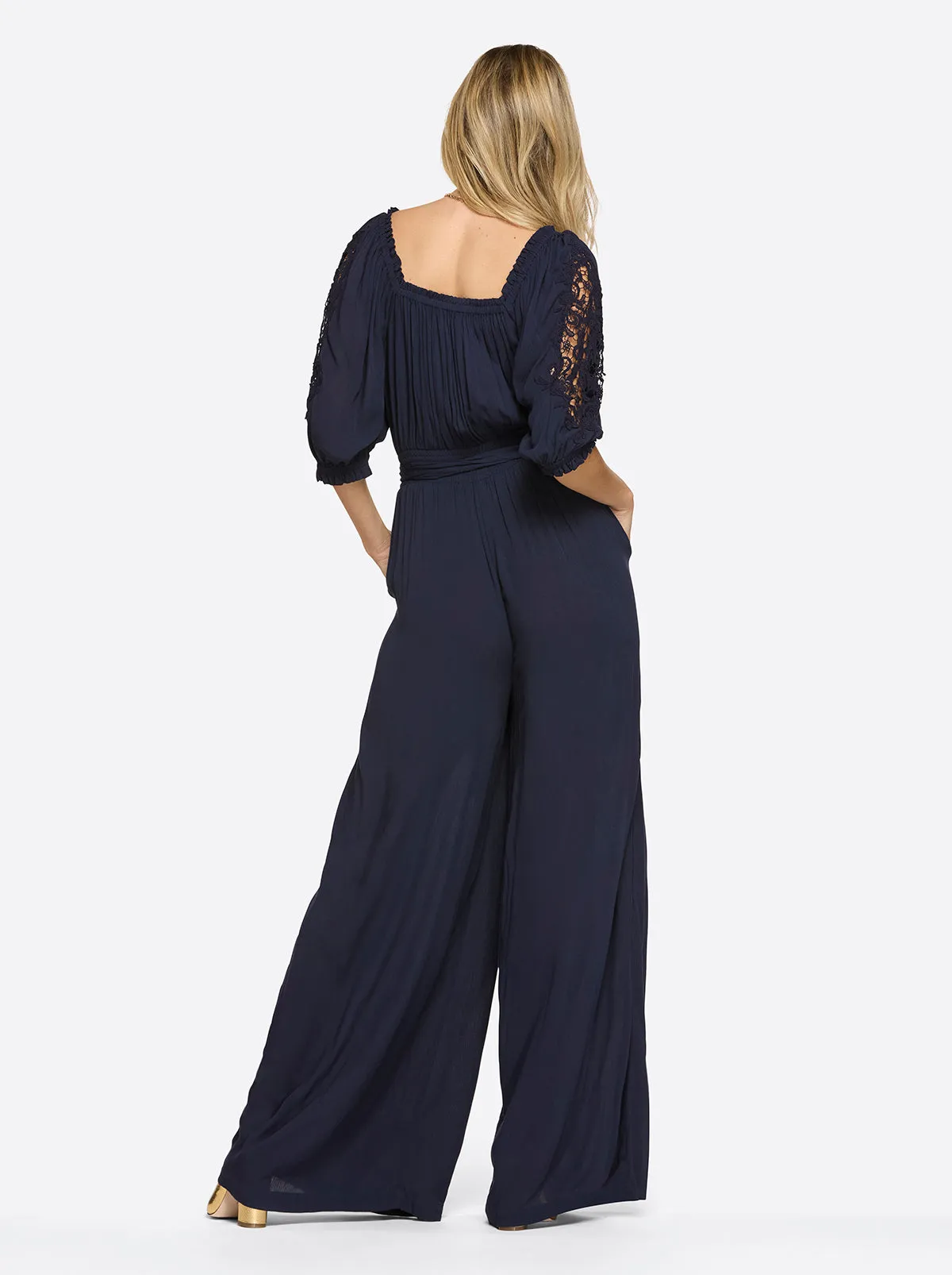 Nadia Jumpsuit in Night Sky sold by Jessica Simpson product image thumbnail 4