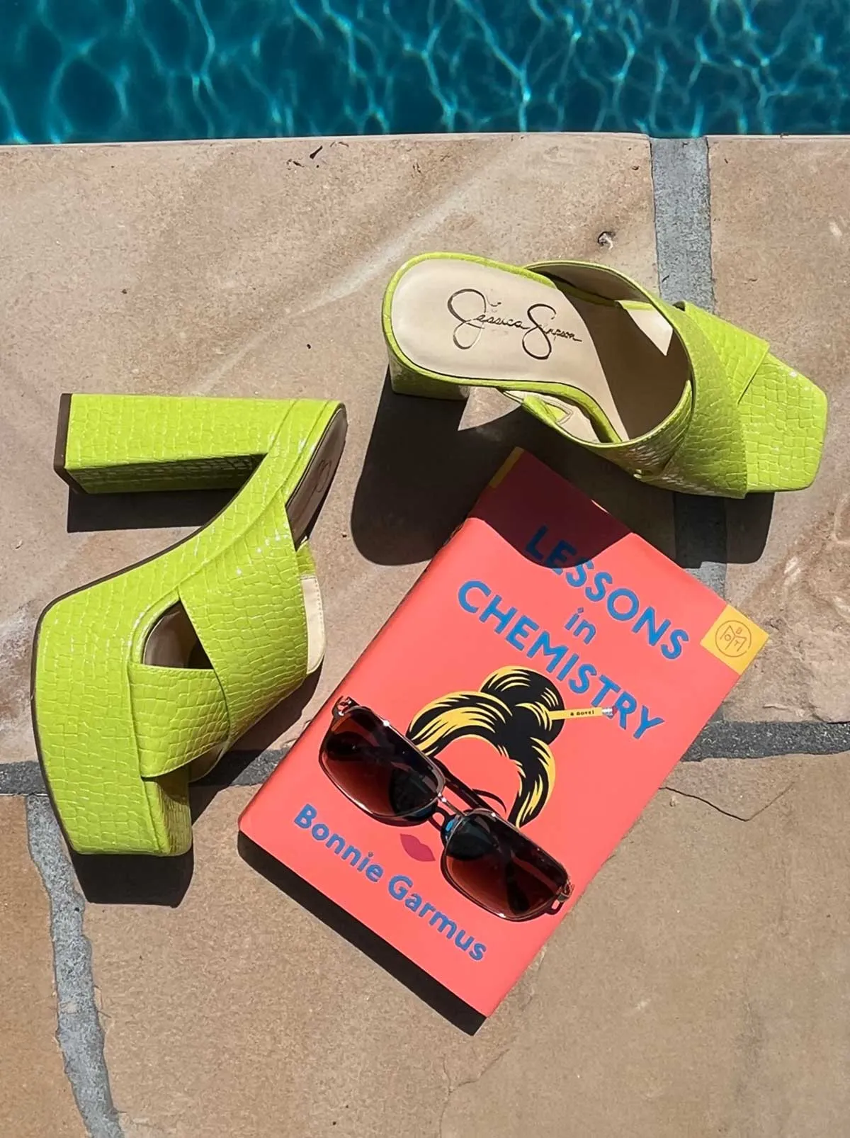 Roped Metal Geometric Aviator Sunglasses in Rose Gold sold by Jessica Simpson product image thumbnail 2