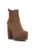 Dasilva Platform Bootie in Tobacco sold by Jessica Simpson