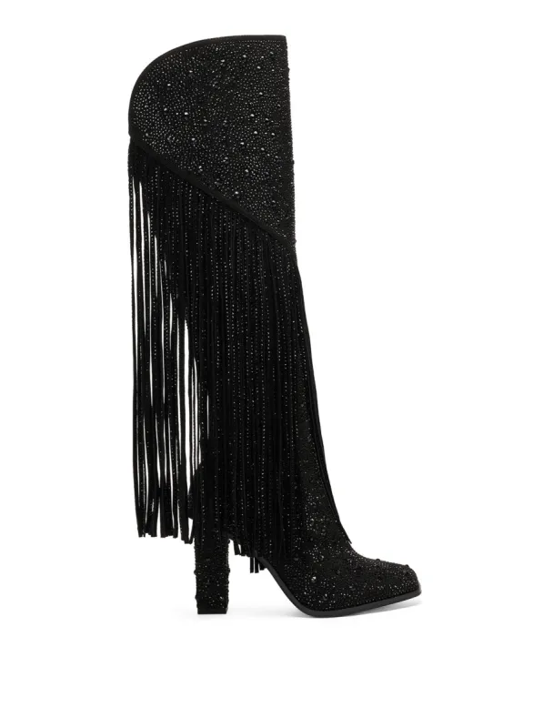 Asire Boot in Lux Black sold by Jessica Simpson