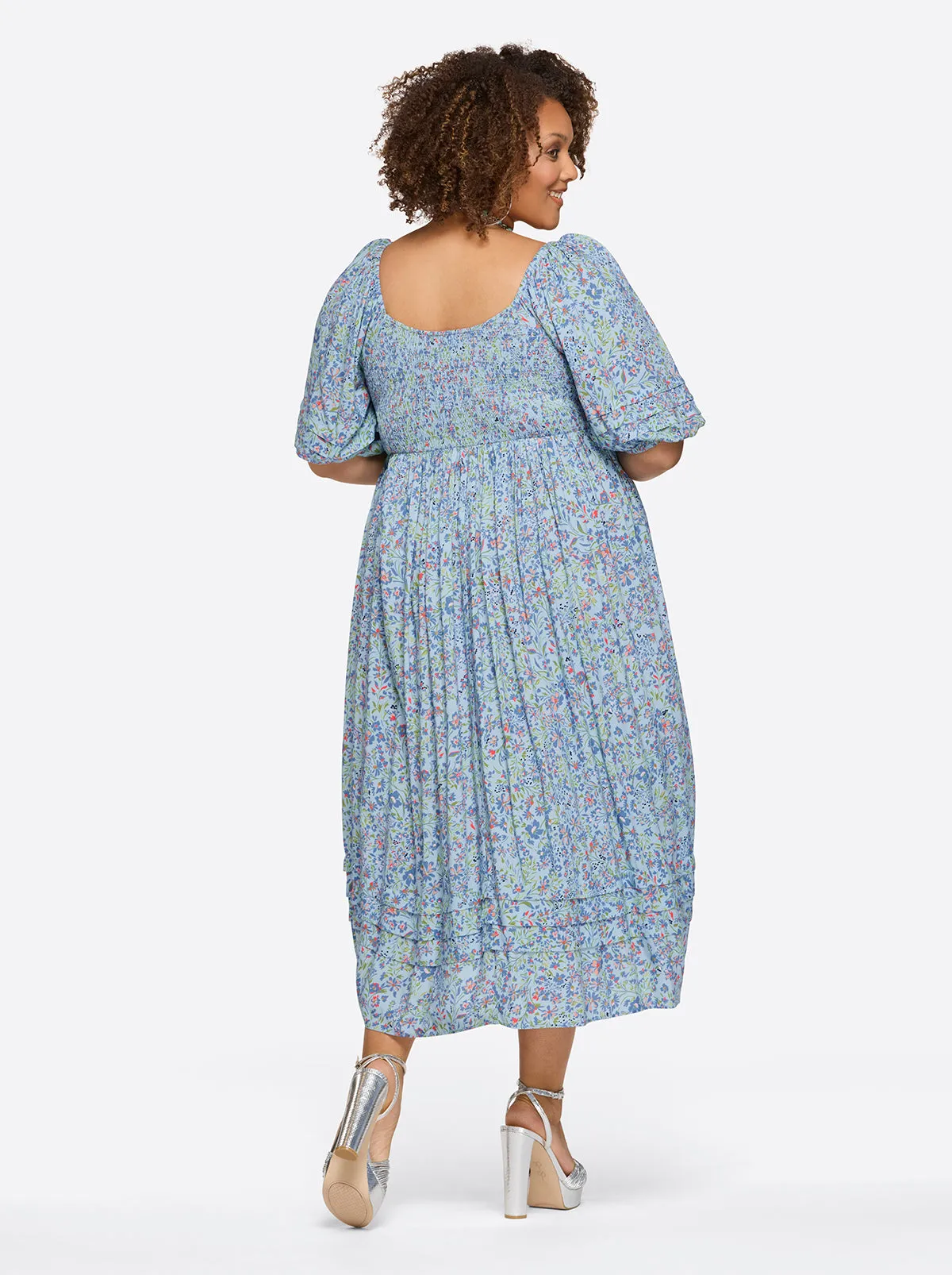 Simona Dress in Decorative Blossoms sold by Jessica Simpson product image thumbnail 4