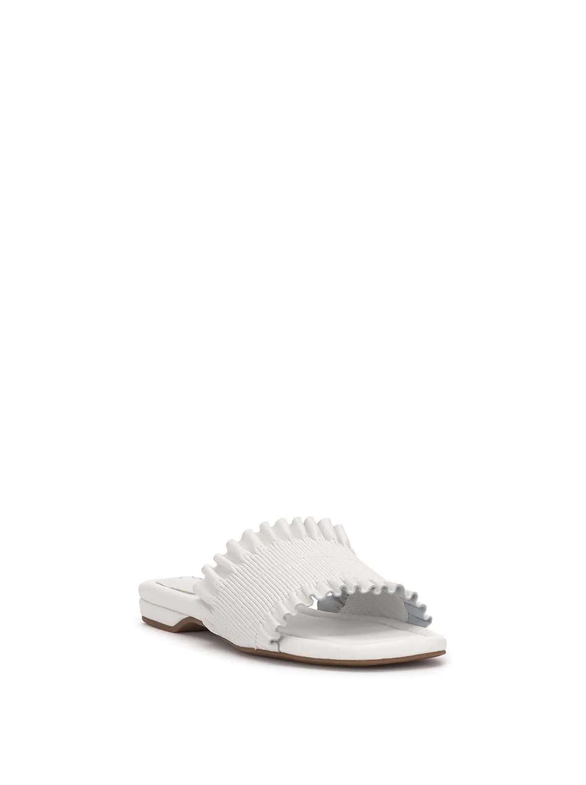 Camessa Smocked Sandal in White sold by Jessica Simpson product image thumbnail 4
