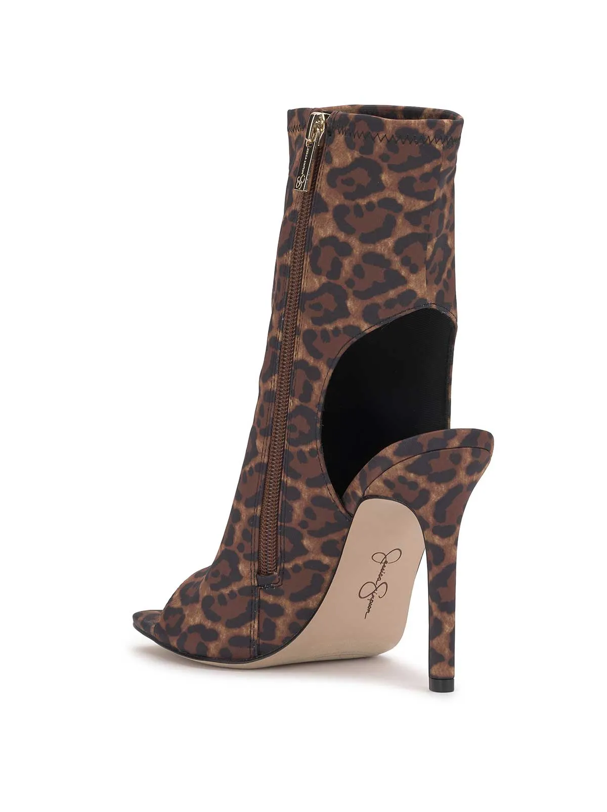 Ozoria High Heel Bootie in Leopard sold by Jessica Simpson product image thumbnail 3