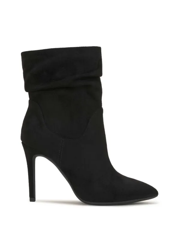 Hartzell Slouch Bootie in Black Suede sold by Jessica Simpson
