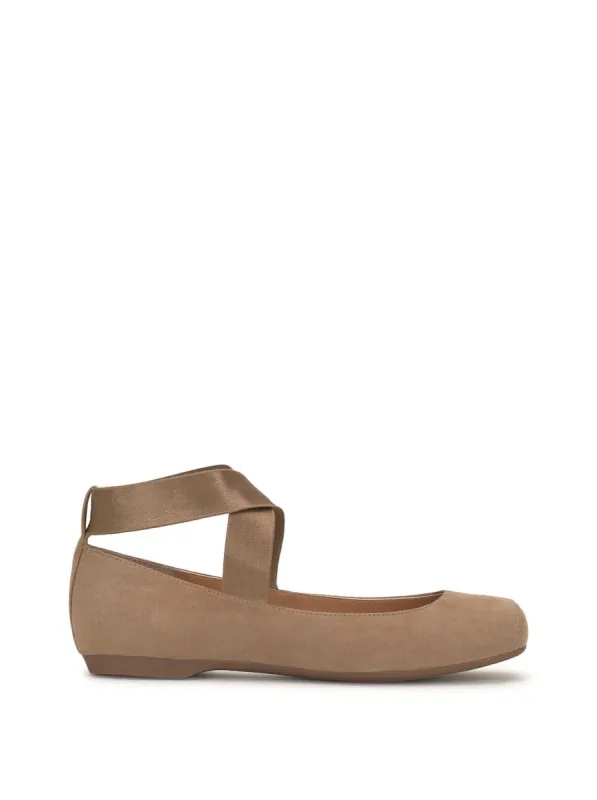 Mandalaye Ballet Flat in Sandstone sold by Jessica Simpson