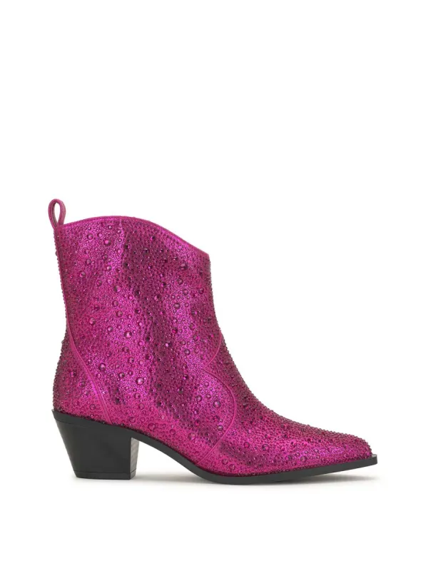 Oviedo Bootie in Fuschia sold by Jessica Simpson