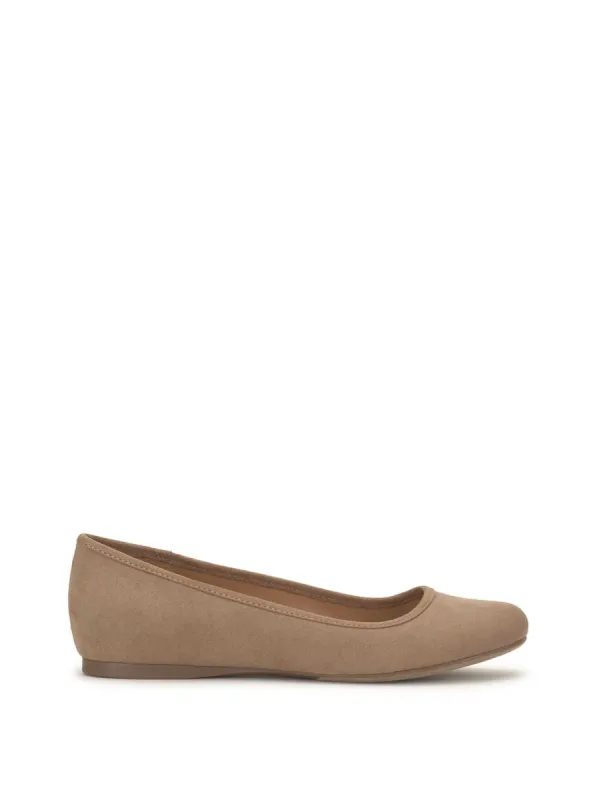 Mareike Ballet Flat in Sandstone sold by Jessica Simpson