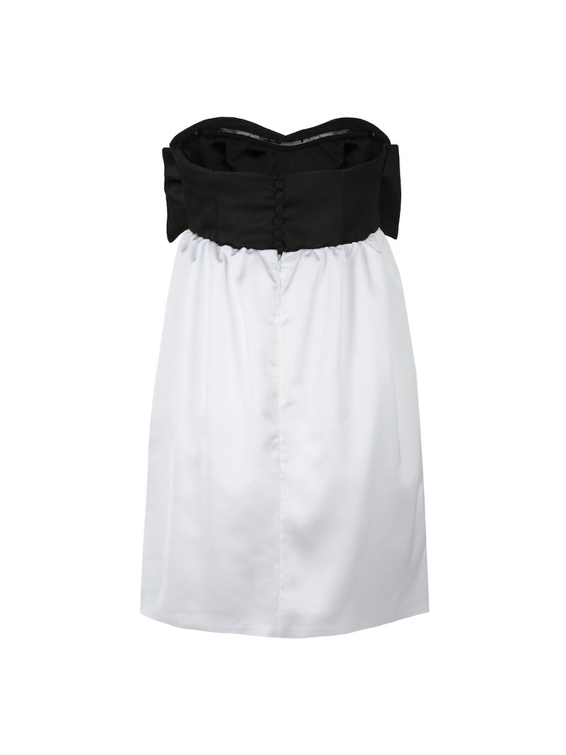 Abito bicolore con maxi fiocco sold by Jijil product image thumbnail 2