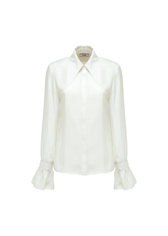 Camicia con maxi colletto sold by Jijil