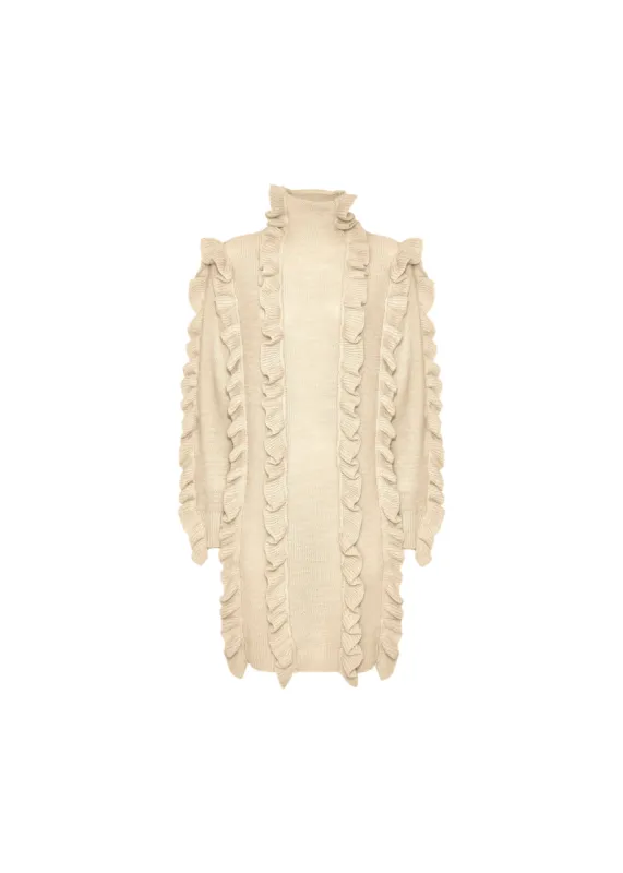 Abito in maglia con rouches sold by Jijil