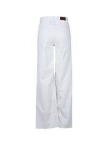 Pantalone denim a zampa sold by Jijil