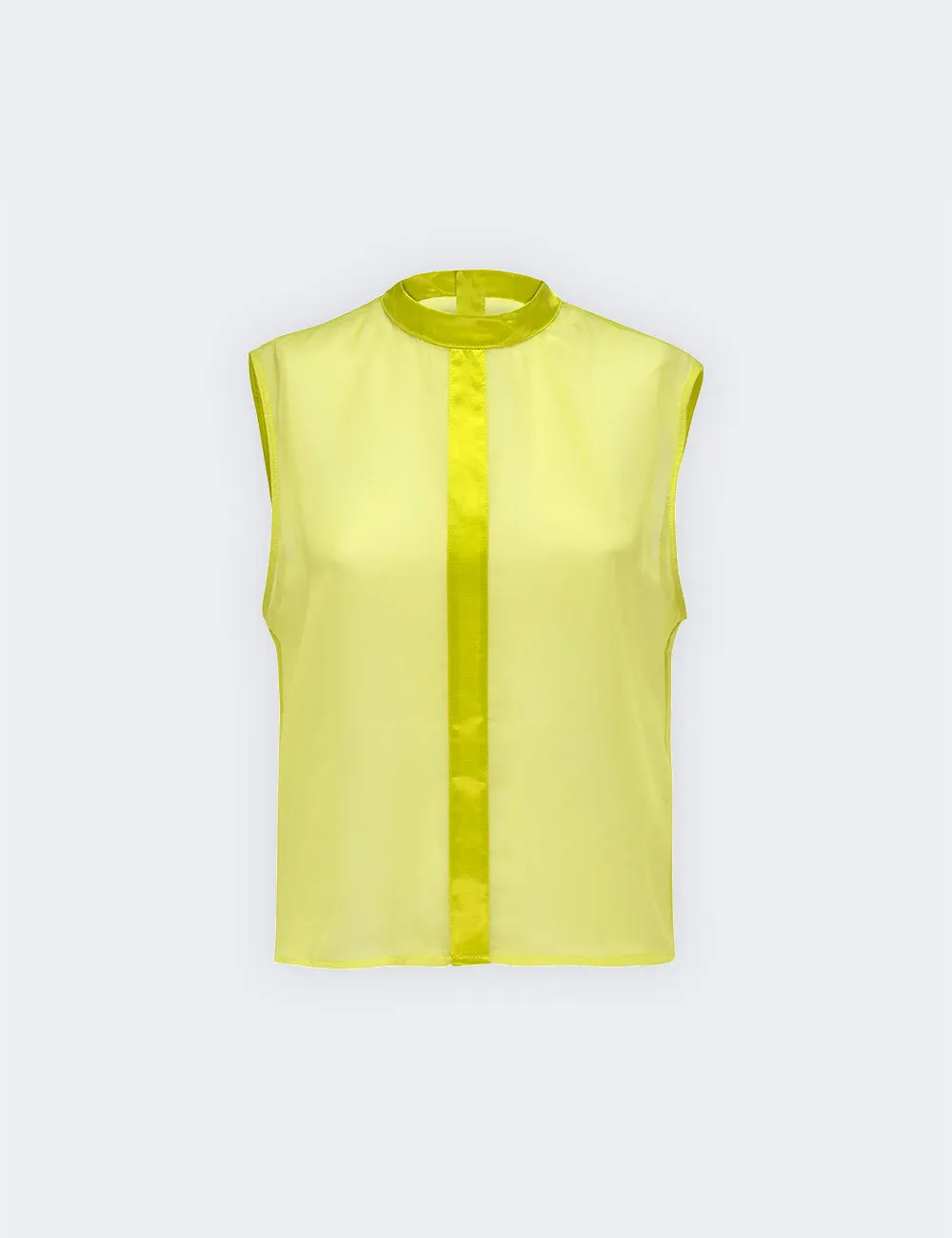 Blusa smanicata a collo alto sold by Jijil product image thumbnail 5