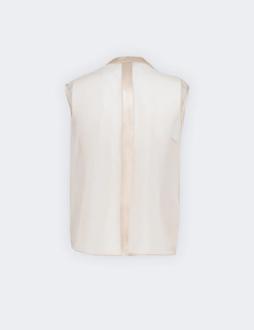 Blusa smanicata a collo alto sold by Jijil product image thumbnail 4