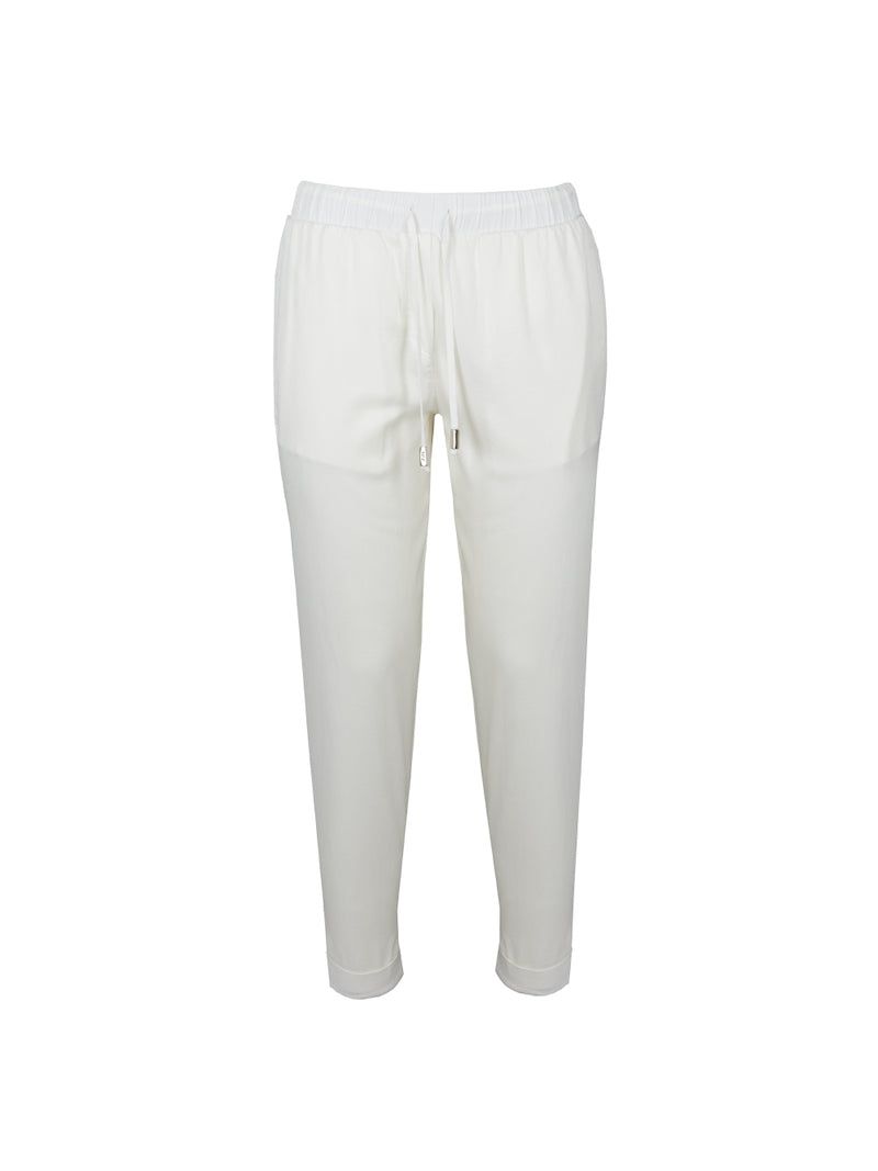 Pantalone fluido con vita elastica e coulisse sold by Jijil