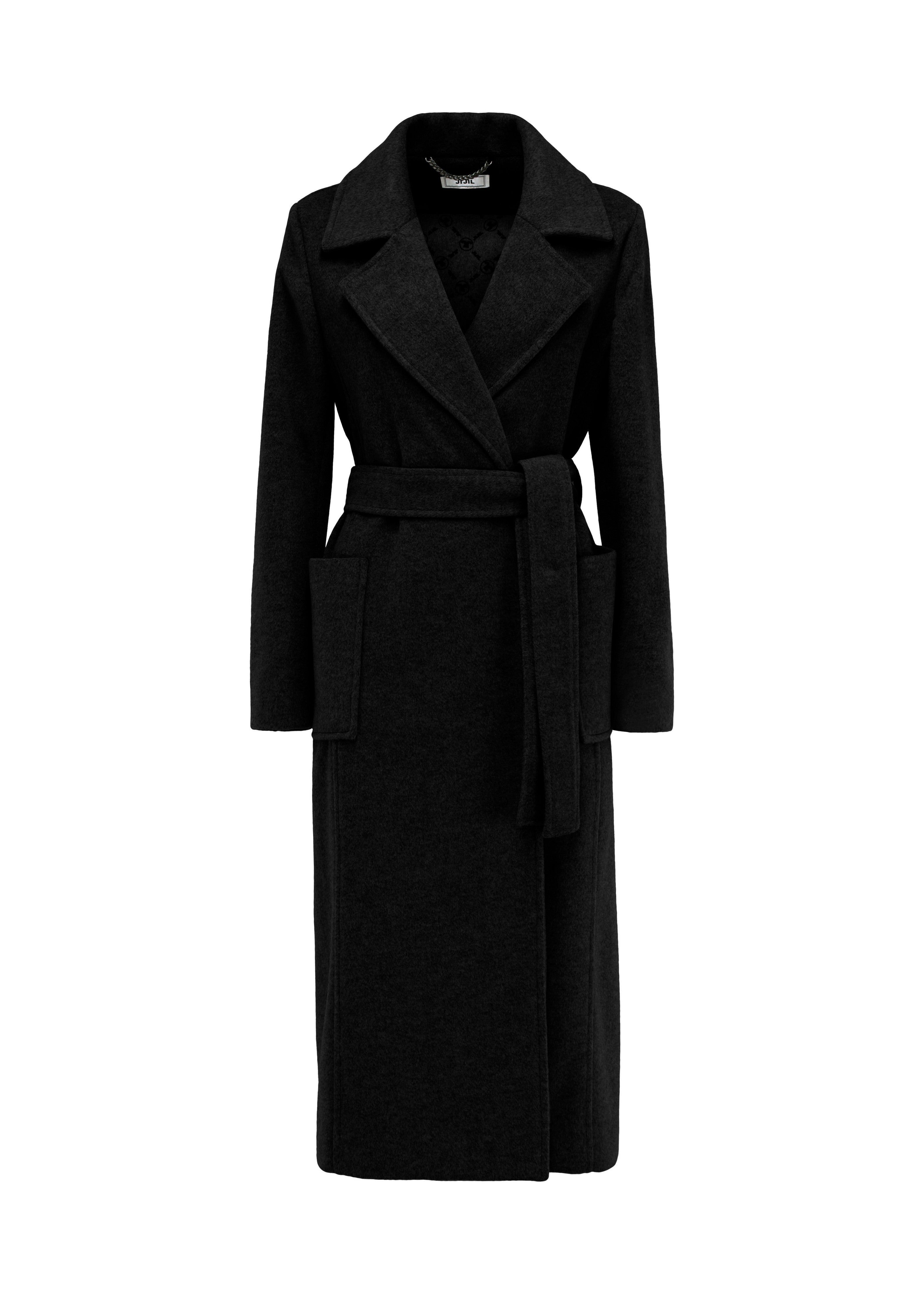 Cappotto lungo con cintura sold by Jijil