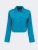 Giacca crop con frange sold by Jijil