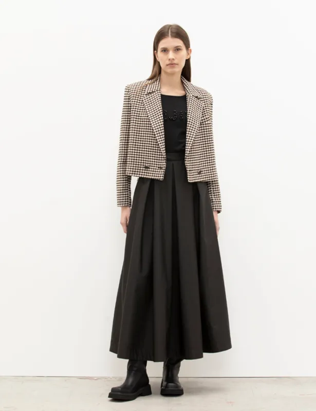 Giacca crop doppiopetto sold by Jijil