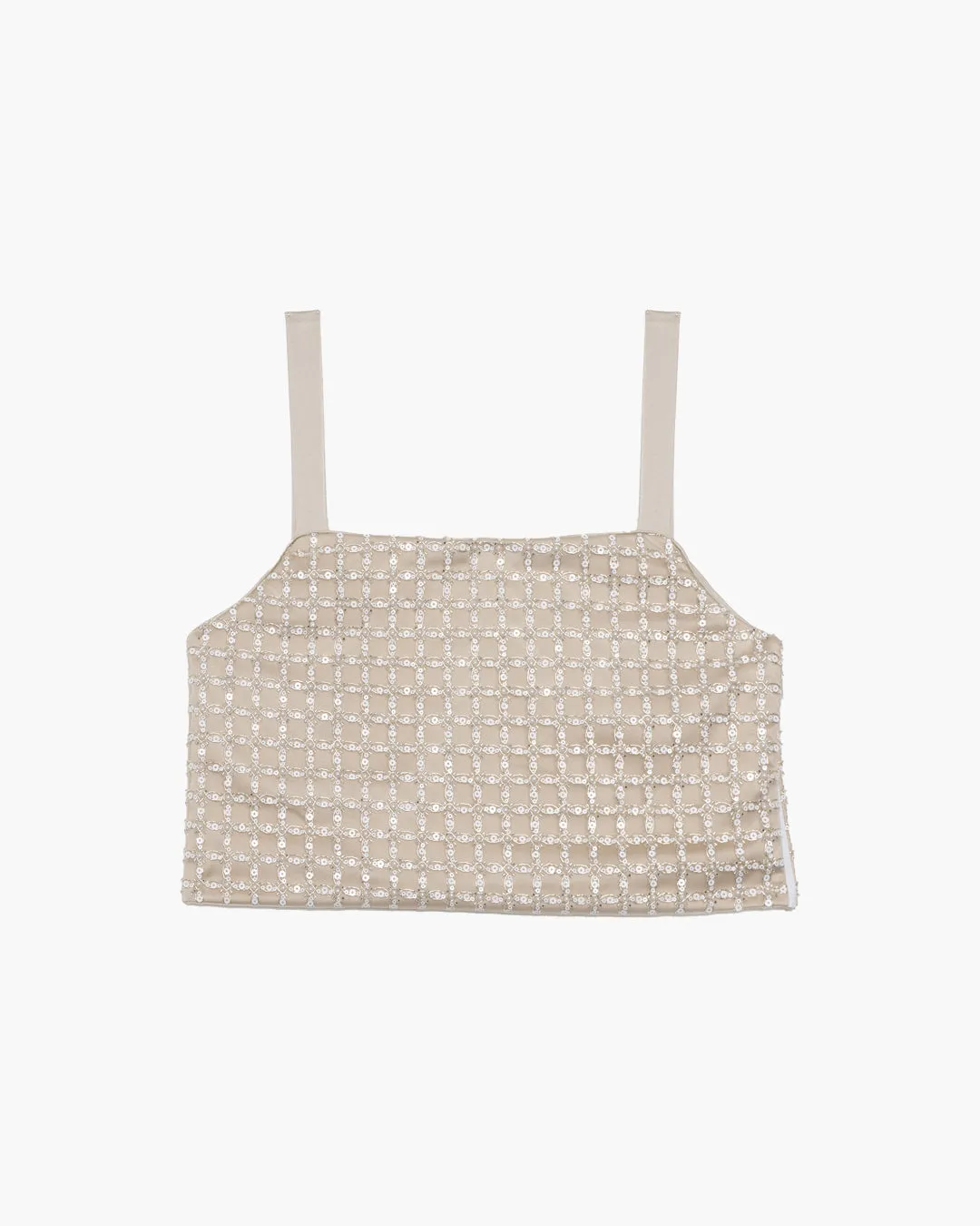 Canotta Crop con Paillettes sold by Jijil product image thumbnail 3