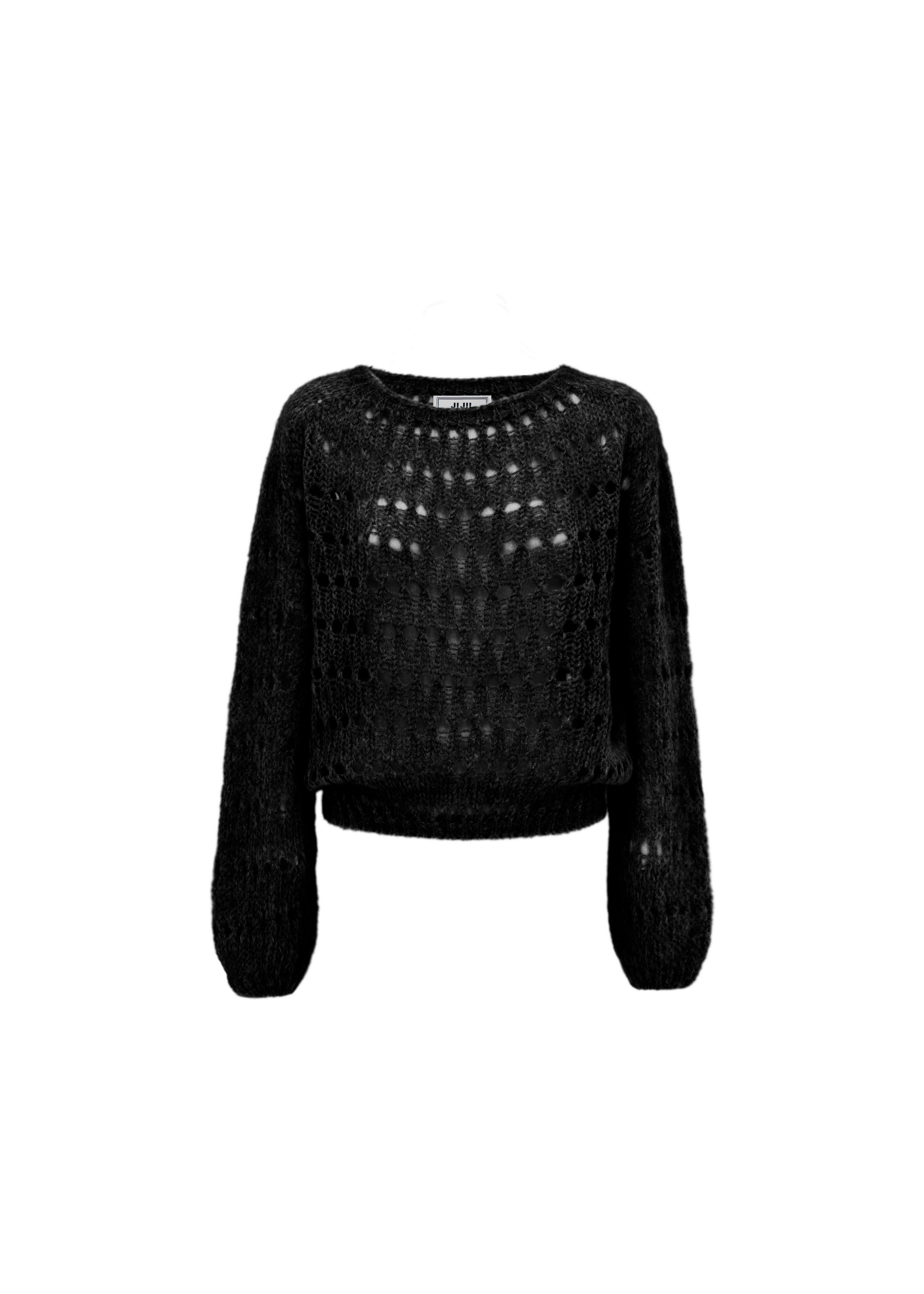 Pullover in maglia traforata sold by Jijil